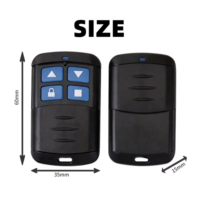 🚚ท้องถิ่น🚚 433MHz รีโมทคอนโทรลรหัสโคลนอัตโนมัติคู่สําเนา 4 คีย์รีโมทคอนโทรล Duplicator สําหรับบ้านโรงรถประตู - รูปที่ 7