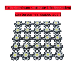 10pcs 1W 3W 5W DC 3-5V 12V 24V USB แบบพกพา Batter LED โคมไฟไดโอดอุ่นเย็นธรรมชาติสีขาวสีแดงสีเขียวสีฟ้า UV 16 มม.20 มม.Star PCB