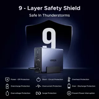 【NAS】เครื่องสํารองไฟ US3000-12000MA 120W UPS