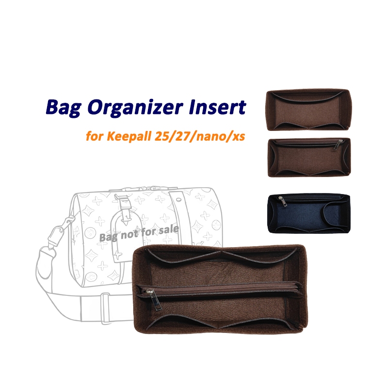 [Felt·กระเป๋าในกระเป๋า]กระเป๋าใส่กระเป๋าสําหรับ Keepall 25/27/nano/xs, ที่ใส่กระเป๋า