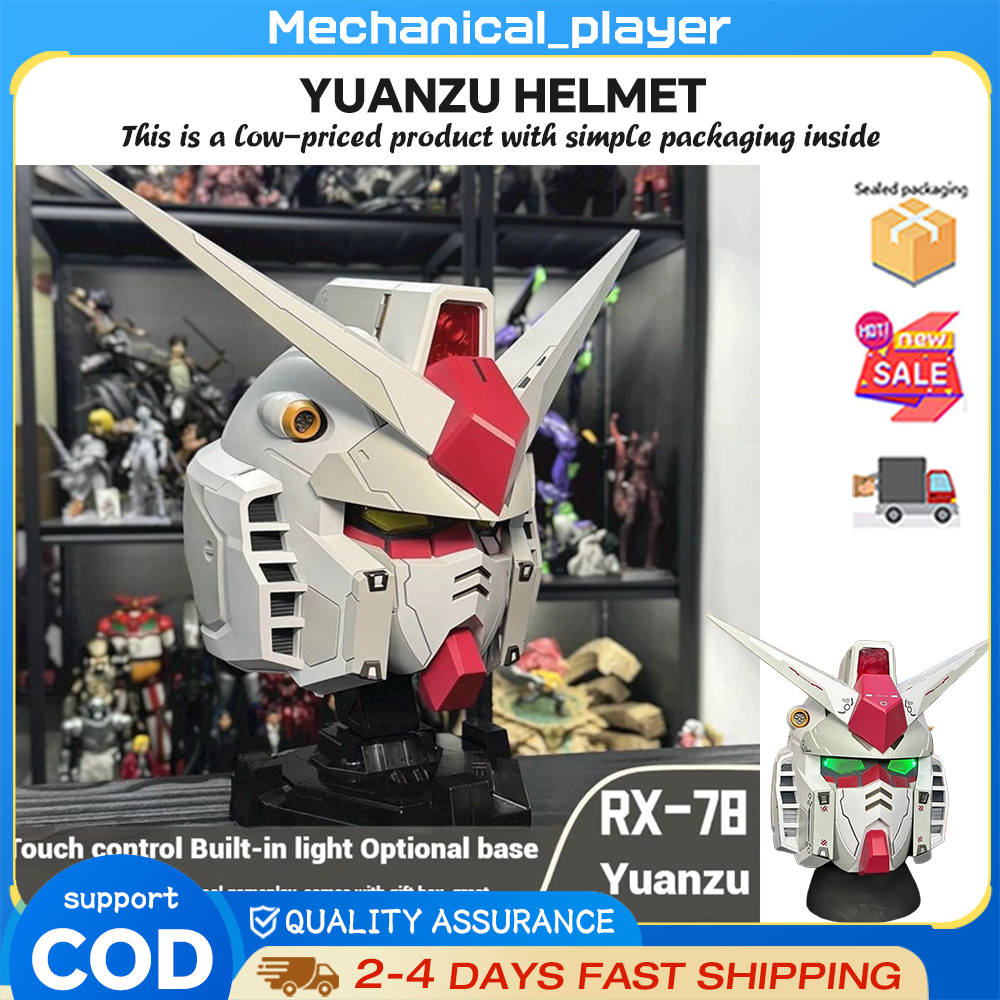 Yuanzu หมวกกันน็อค rx-78-2 หมวกกันน็อค Premium Motorized Mecha หมวกกันน็อคสวมใส่ Yuanzu rx-78-2 cos 