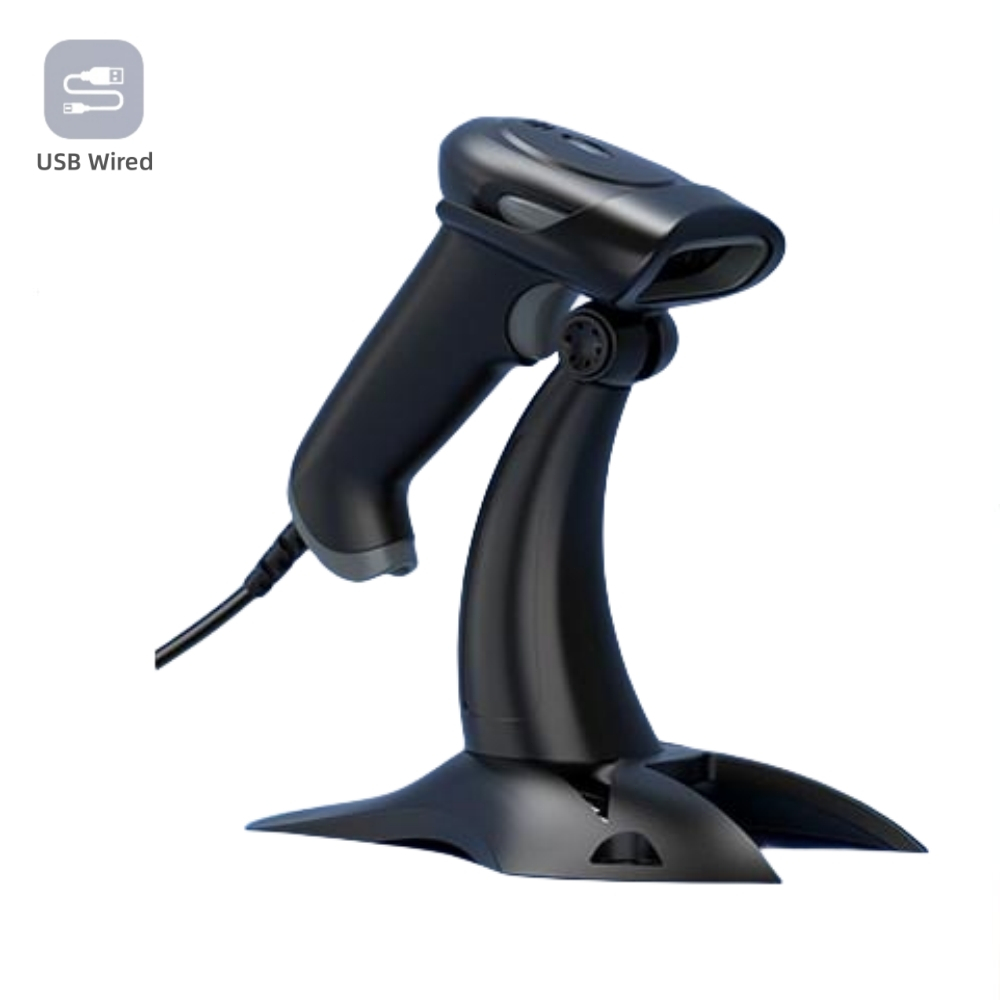 Eyoyo EY-034 USB Wired Auto-sensing Scanning 2D QR code Barcode Scanner Study Anti-shock 2D QR PDF41