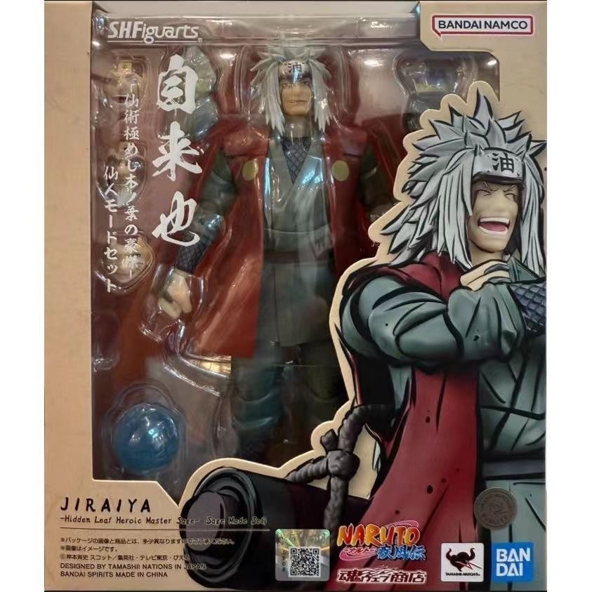 BANDAI SHF NARUTO JIRAIYA โมเดลพลาสติก