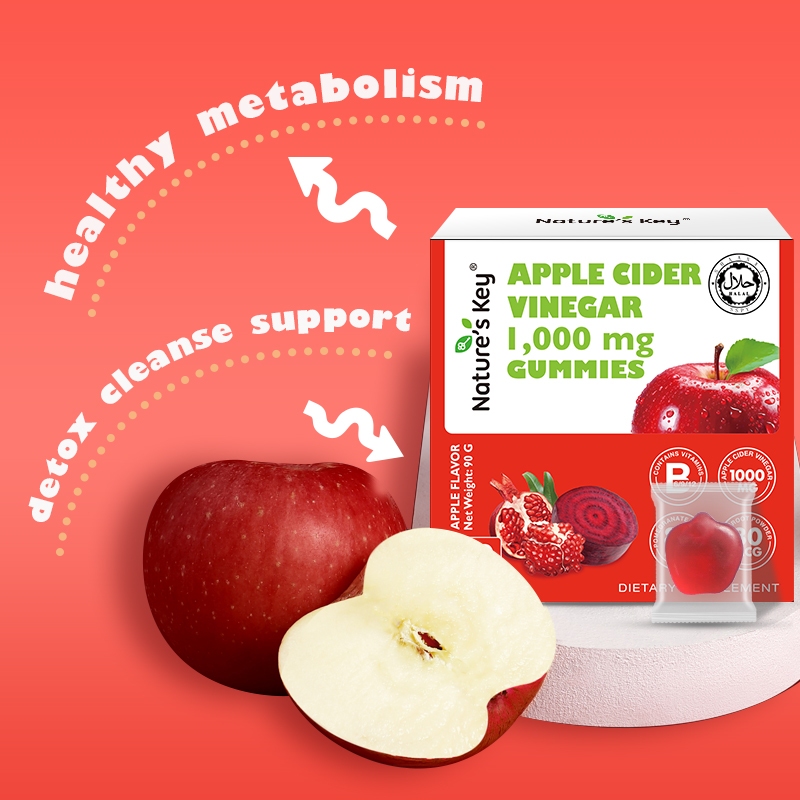 [มีอย.] Nature’s Key Apple Cider Vinegar Gummies ช่วยดูแลระบบทางเดินอาหาร บำรุงลำไส้ ทานง่าย ปลอดภัย - รูปที่ 5