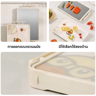 เขียงสองด้าน ฮาวออน ทําจากสแตนเลสด้านเดียวและวัสดุ หน้า เกรดอาหารอื่นๆ เป็นต้านเชื้อแบคทีเรีย กันโรคราน้ําค้าง ปลอดเชื้อ