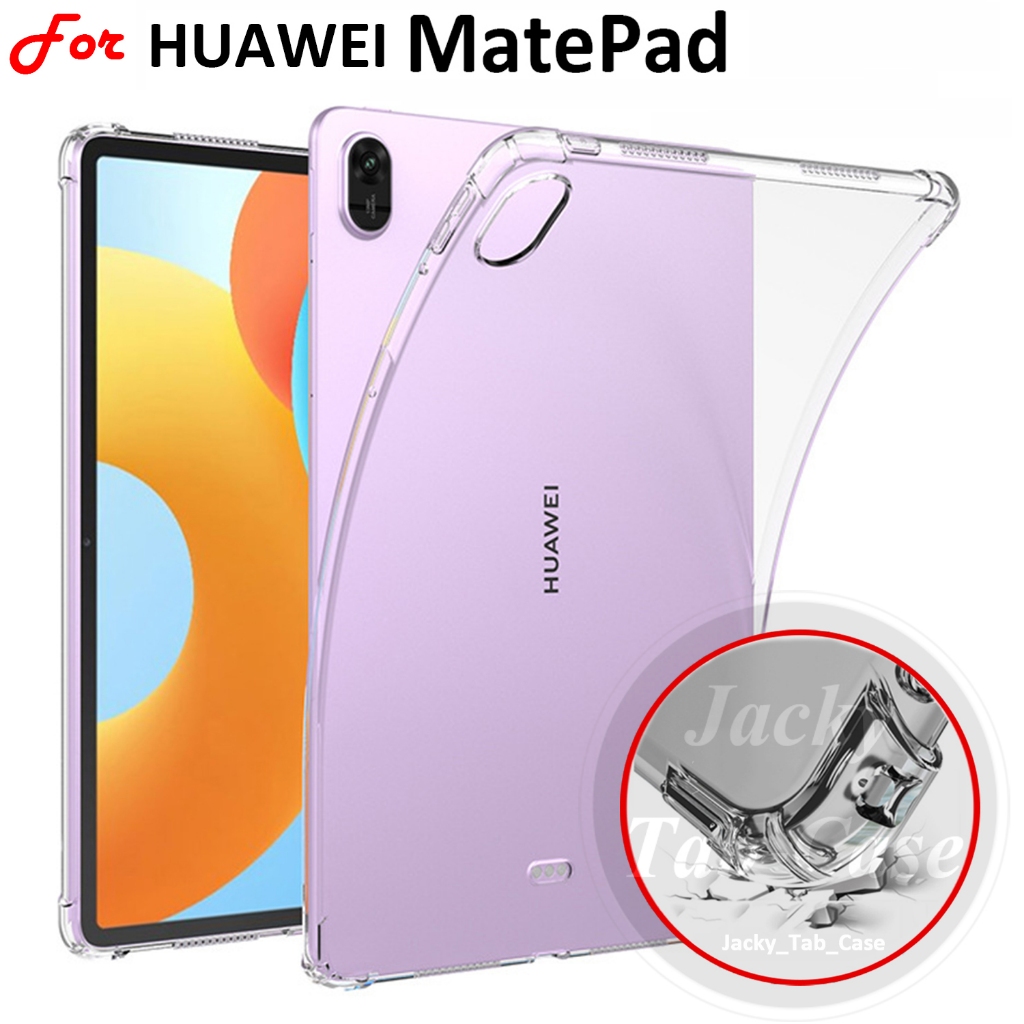สําหรับแท็บเล็ตHUAWEI MatePad 11.5 2026 2025 2024 2023 Air 11.5" S 11.5S SE mini Proซิลิโคนนุ่มโปร่งใสกันกระแทกTPU Cover