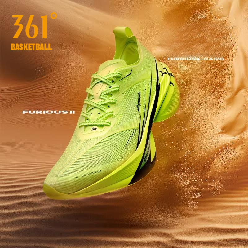 361 Degrees Furious Et ｜รองเท้าวิ่งฝึกซ้อมที่ทนต่อการสึกหรอสำหรับแข่งมืออาชีพของผู้ชาย 672512216F
