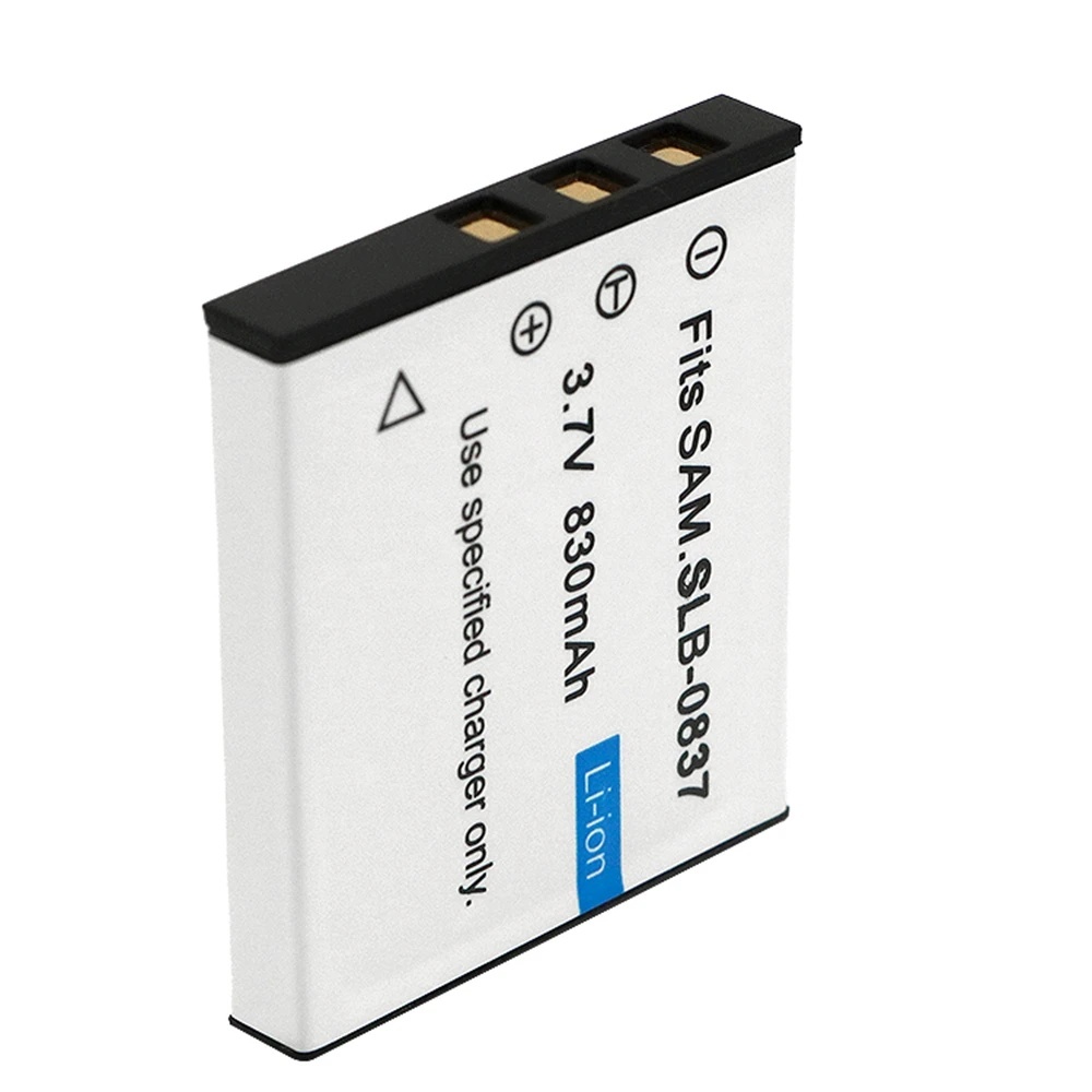 837 SLB-0837 แบตเตอรี่ 830mAh สําหรับ Samsung Digimax I6 PMP L50 L60 L80 I70 I70S L700 L700S L73 NV3