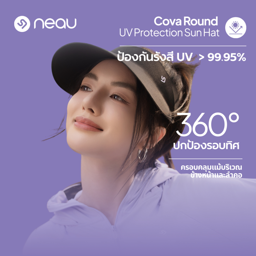 ของแถม ห้ามกดสั่งซื้อ |  (24 มีนา-6 เมษา) สั่งซื้อเซ็ตสงกรานต์ แถมฟรี หมวกกันแดด NEAU Cova Round 1 ใ