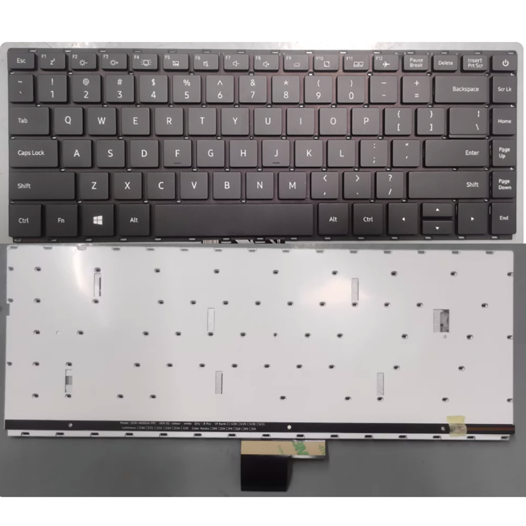 รูปแบบ US สําหรับ Tsinghua Tongfang ran 14-5BB4U D0K-6502A GN1-140M2 แป้นพิมพ์แล็ปท็อป