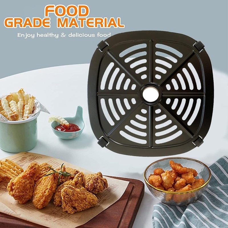 Air Fryer Grill Crisper ถาดสําหรับ Dash 2.6QT Tasti-Crisp Digital Air Fryer พร้อม Air Fryer ยางฟุต