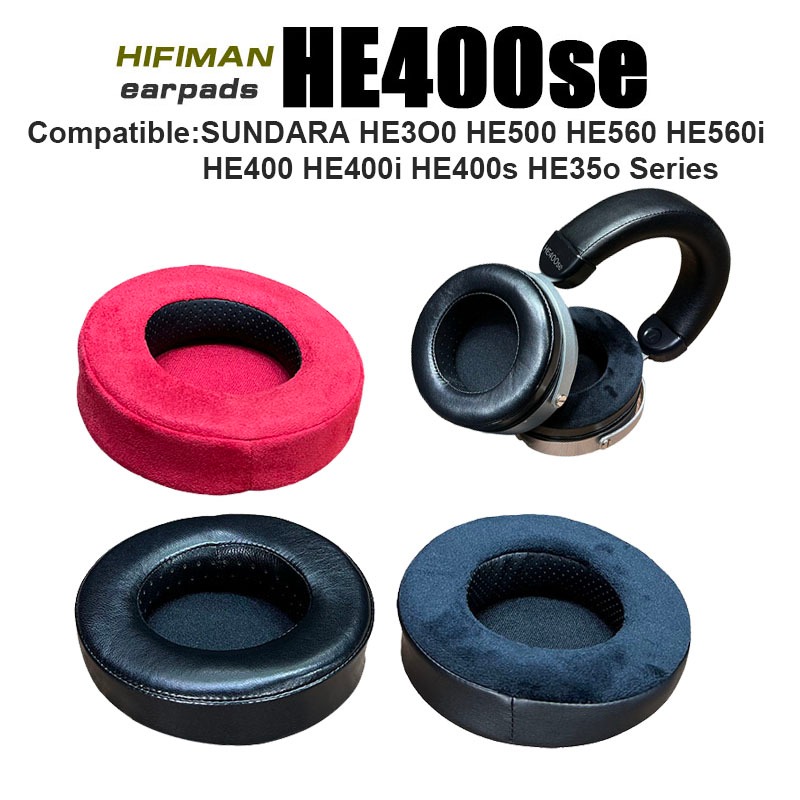 เปลี่ยน Earpad Earmuff สําหรับ HIFIMAN SUNDARA HE300 HE500 HE560 560iHE400 HE400i HE400s HE350 Serie
