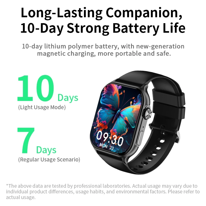 Lenovo Watch Fit 1.96" AMOLED HD จอแสดงผล 5ATM ความต้านทานน้ํา Global Version Smart Watch thumbnail 8