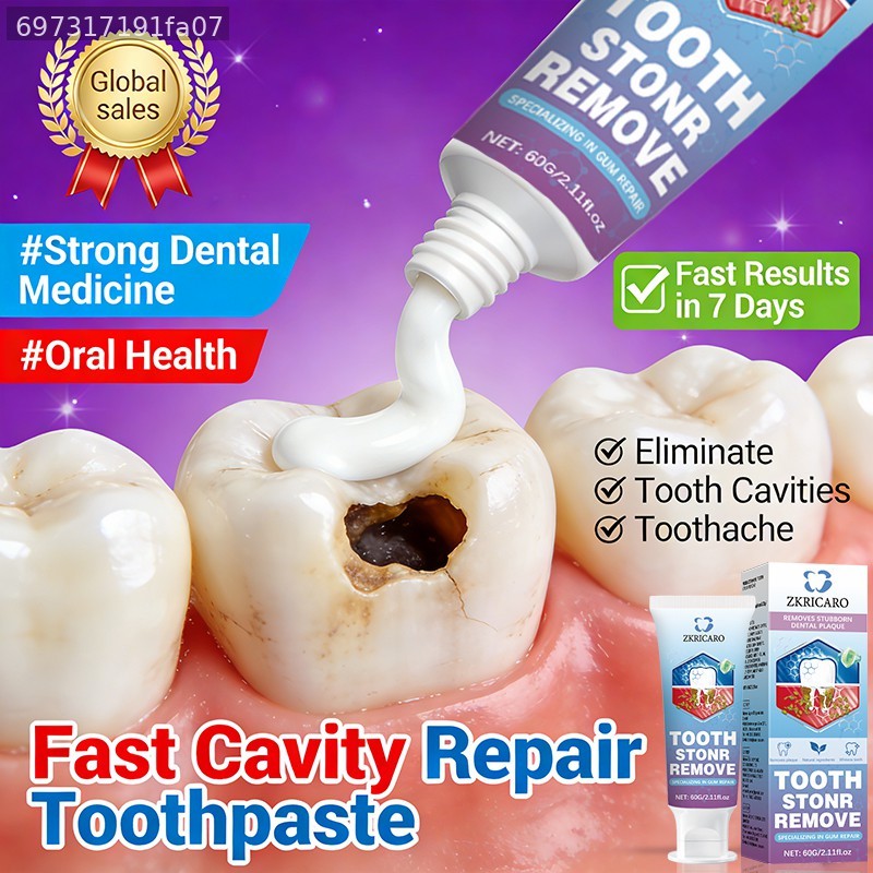 ยาสีฟัน Cavity & Plaque Defense โดย ZKRICARO พร้อมส่วนผสมจากธรรมชาติเพื่อสุขภาพเหงือก