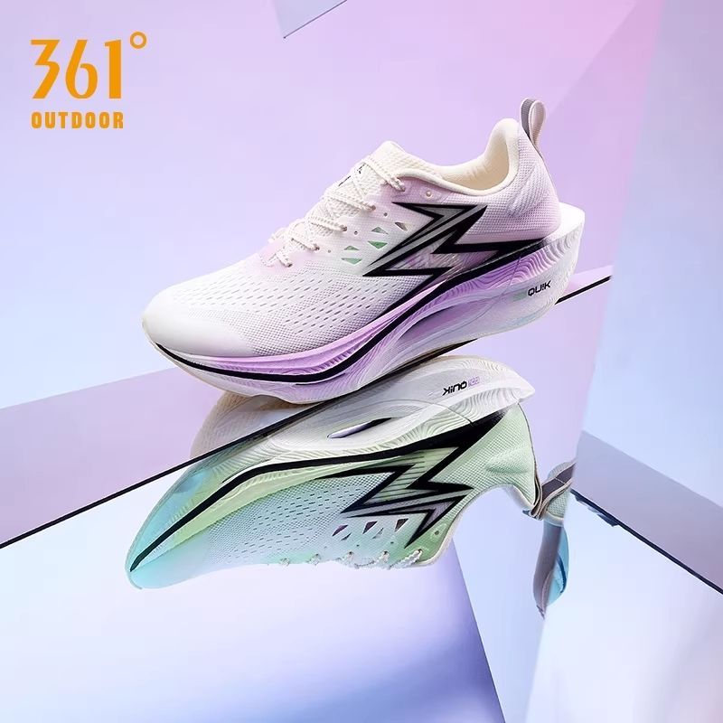 361 Degrees Flame 3 ET รองเท้าวิ่งผู้ชายระบายอากาศกันลื่นทนทาน 672512226F