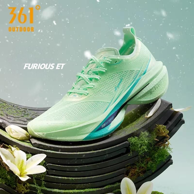 【จัดส่งในไทย】361 Degrees Furious Et รองเท้าวิ่งฝึกซ้อมที่ทนต่อการสึกหรอสำหรับแข่งมืออาชีพของผู้ชาย 6