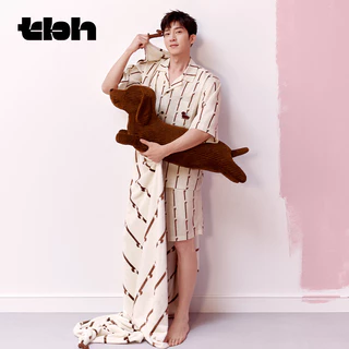 【ลด 20% กดติดตามรับโค้ด】tbh Urban Jungle สุนัขแดชชุนด์ ผ้าห่ม+หมอนอิง ฝลาน์รอง กลิ่นอบอุ่น ของขวัญ