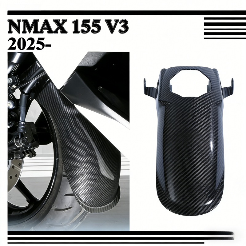 กันโคลนหน้า Yamaha NMAX155 รุ่นปี 2025 อะไหล่แต่งรถมอเตอร์ไซค์