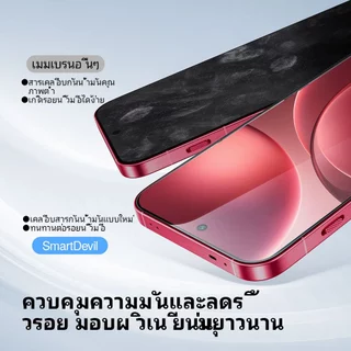SmartDevil HD กระจกนิรภัยป้องกันการระเบิดสําหรับ OPPO ค้นหา X9 Pro/X9/X9 Ultra Full-Screen Coverage ฟิล์มความเป็นส่วนตัว HD Anti-Fingerprint Drop-Proof Frosted ป้องกันหน้าจอ