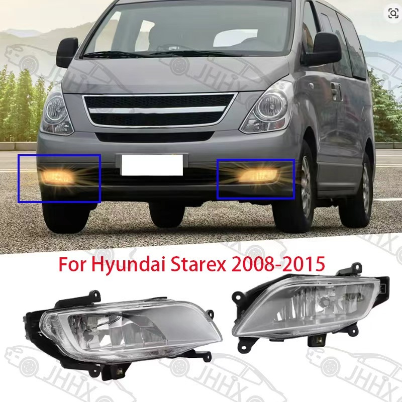 (พร้อม blub) ไฟตัดหมอกไฟตัดหมอกสําหรับ HYUNDAI Grand Starex I800 IMAX H1 2008 2009 2010 2011 2012 2013 2014 2015 กันชนหน้าหมอก LAMP