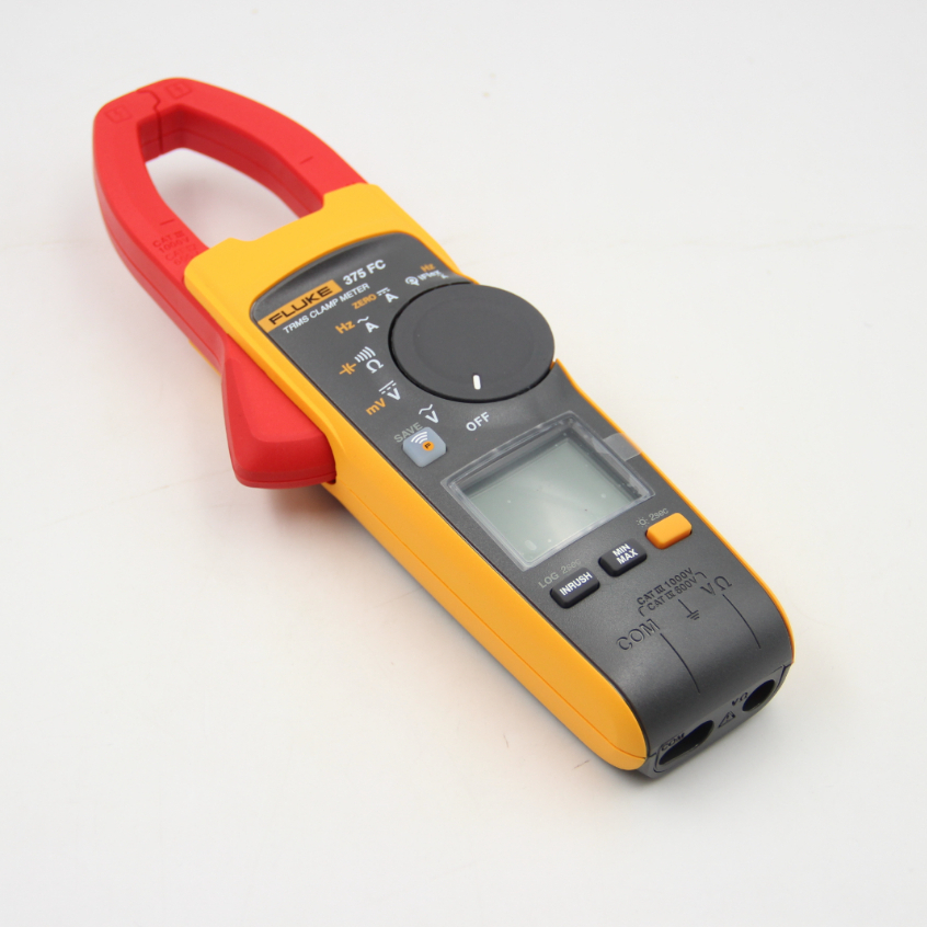 Fluke 375 FC True-RMS แคลมป์มิเตอร์ AC/DC 600A แคลมป์มิเตอร์ F375FC