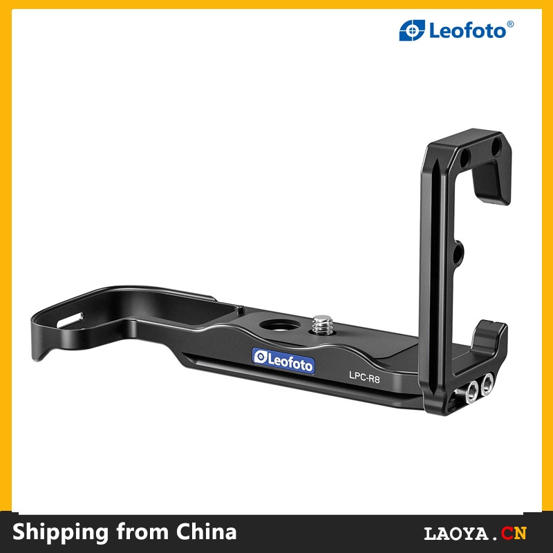 Leofoto LPC-R8 Canon R8 L bracket ARCA Release L Plate L ขายึด L ปล่อยแผ่น