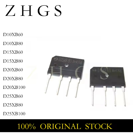 5PCS D10XB60 D10XB80 D15XB60 D15XB80 D20XB60 D20XB80 D20XB100 D25XB60 D25XB80 D25XB100 แม่เหล็กไฟฟ้า