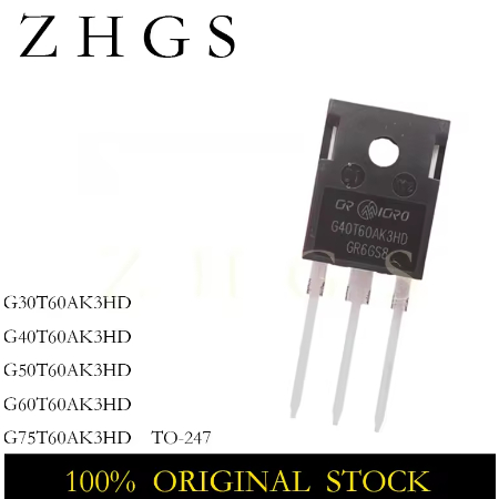 5PCS CRG40T60AK3HD G40T60AK3HD TO-247 CR G30T60AK3HD G50T60AK3HD G60T60AK3HD G75T60AK3HD TO-3P IGBT 