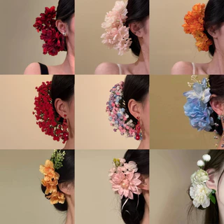 กิ๊บติดผมยิปโซฟิล่า และดอกไม้ ดีไซน์สวยหรู