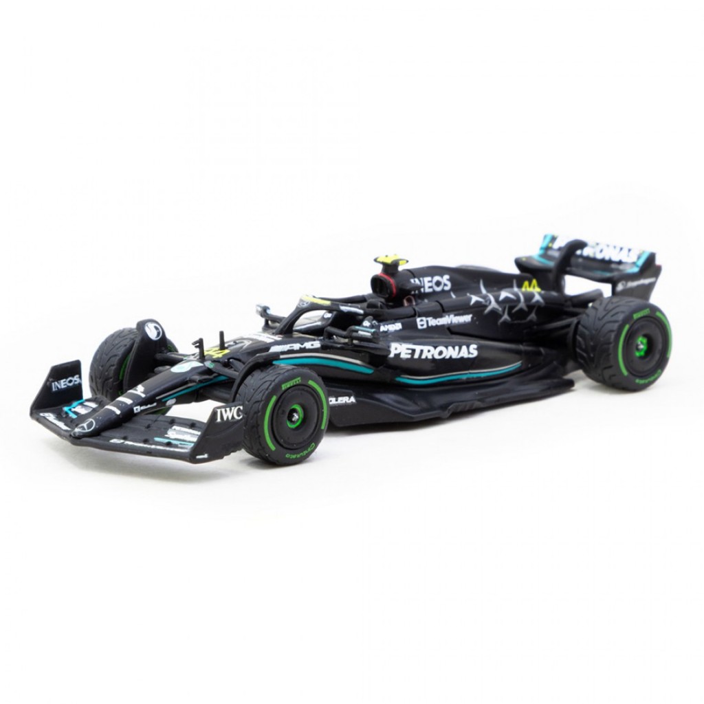 Tarmac Works T64G-F064-LH2 1/64 Mercedes-AMG F1 W14 E Performance Monaco Grand Prix 2023 Diecast Sca