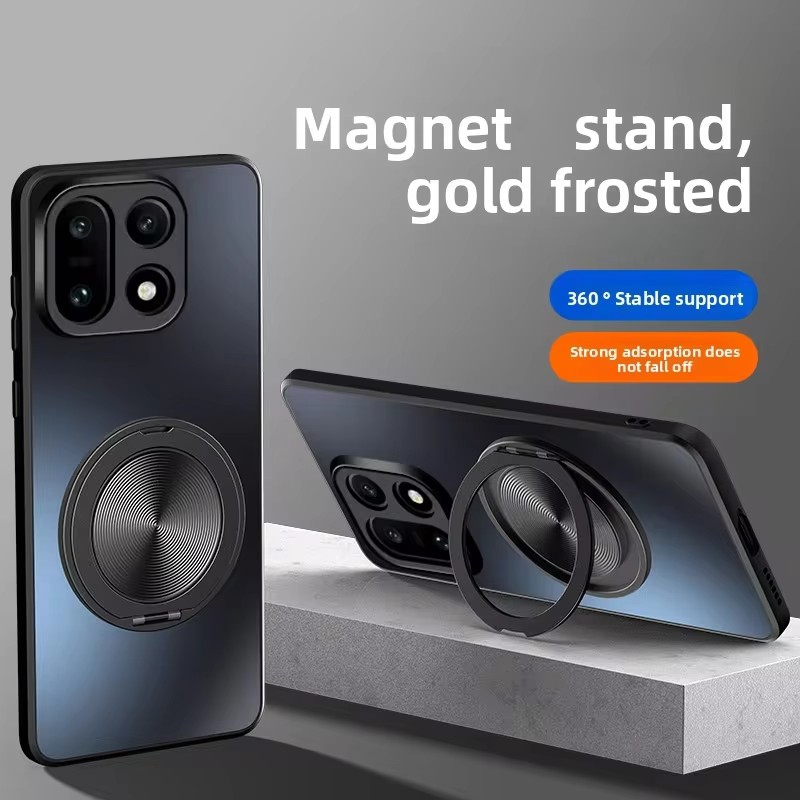 ปลอกสําหรับ OnePlus 15 กรณี Hard Matte 360 แหวนแม่เหล็กป้องกันปกหลังสําหรับ OnePlus 15 13 12 11 15R 