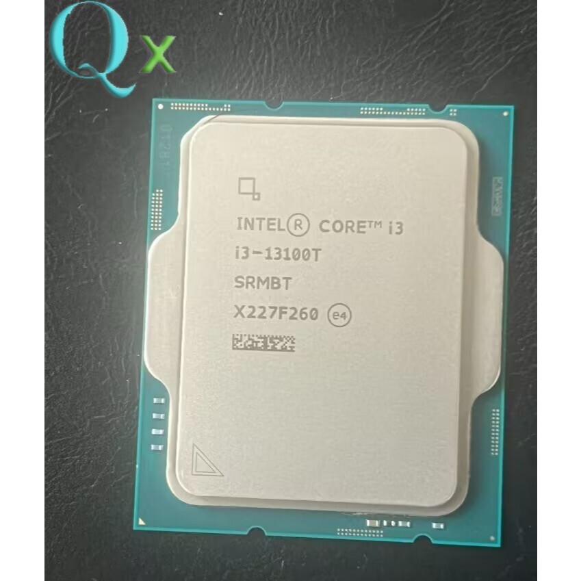 Upgrade Gaming CPU 13Th Gen Core i3-13100T QS LGA1700 CPU โปรเซสเซอร์ 2.5GHz 4C/8T 12MB 35W คอมพิวเต