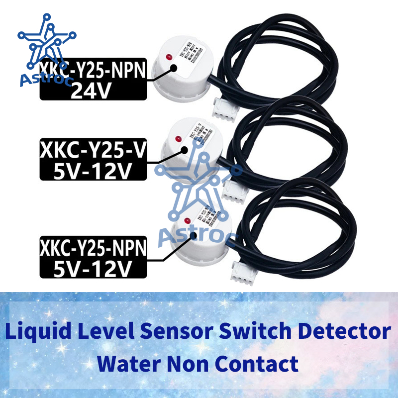 1/3 PCS XKC-Y25 V NPN T12V เซ็นเซอร์ระดับของเหลวสวิทช์เครื่องตรวจจับน้ําแบบไม่สัมผัสผู้ผลิต Inductio