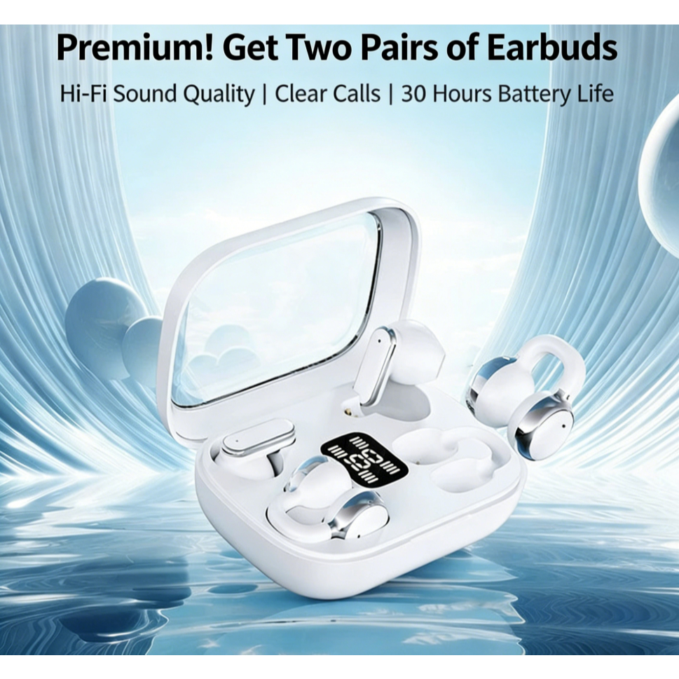 หูฟัง Noise-Canceling GT630S OWS | หูฟังบลูทูธสําหรับเล่นกีฬาแบบหนีบหูไร้สาย