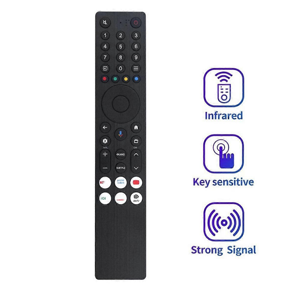 ใหม่ RC833A FMB3RC833A FMB4 RC833A FMB1 RC833A FMB5 IR รีโมทคอนโทรลสําหรับ TCL Full HD สมาร์ท QLED L