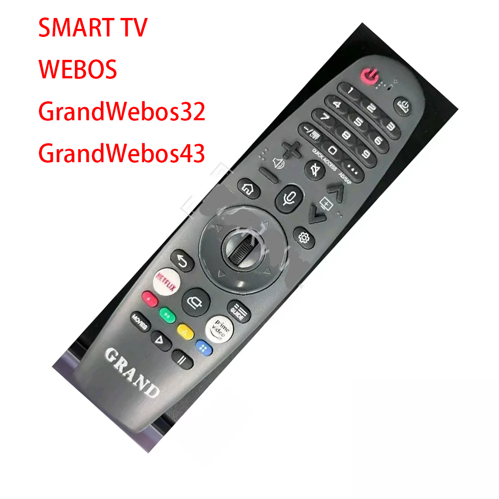 ใหม่ GRAND Magic REMOTE REPLACEMENT สําหรับ GRAND SMART TV WEBOS GrandWeekos32 GrandWebos43 Remote