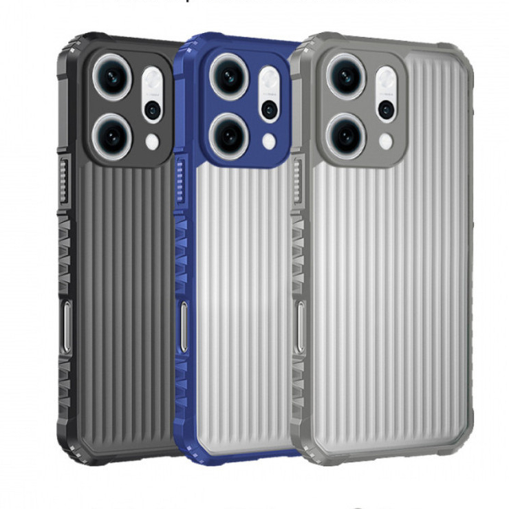 Shock Proof Matteเคสโทรศัพท์สําหรับOPPO Reno 14 13 Pro 12F A80 A77 A57 A55 A54 A40 A3 A16 A11S A77S A57E A53S 4G 5Gหนาลื่น
