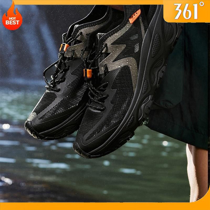 【จัดส่งจากกรุงเทพฯ】361 Degrees Trail Running 2.0 รองเท้าเดินป่า องศา สำหรับผู้ชายและผู้หญิง ออกแบบมา