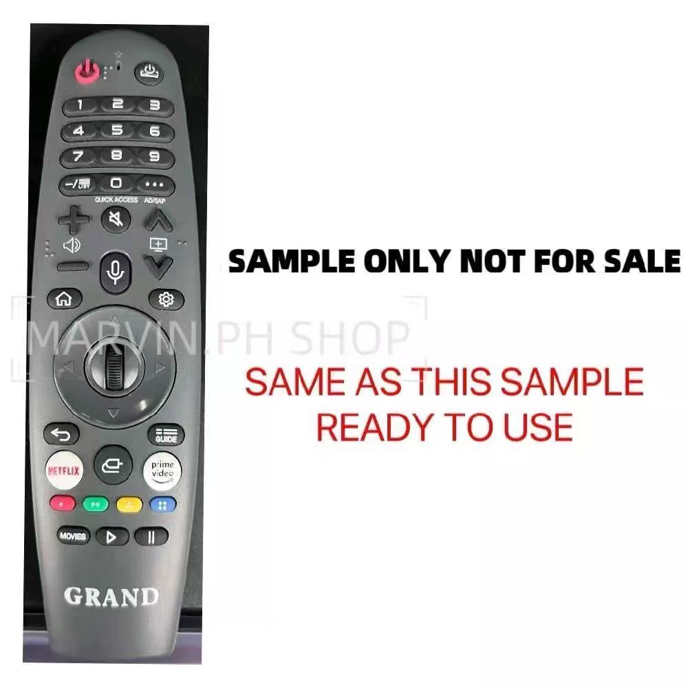 GRAND Magic REMOTE REPLACEMENT สําหรับ GRAND SMART TV WEBOS GrandWeekos32 GrandWebos43 Remote