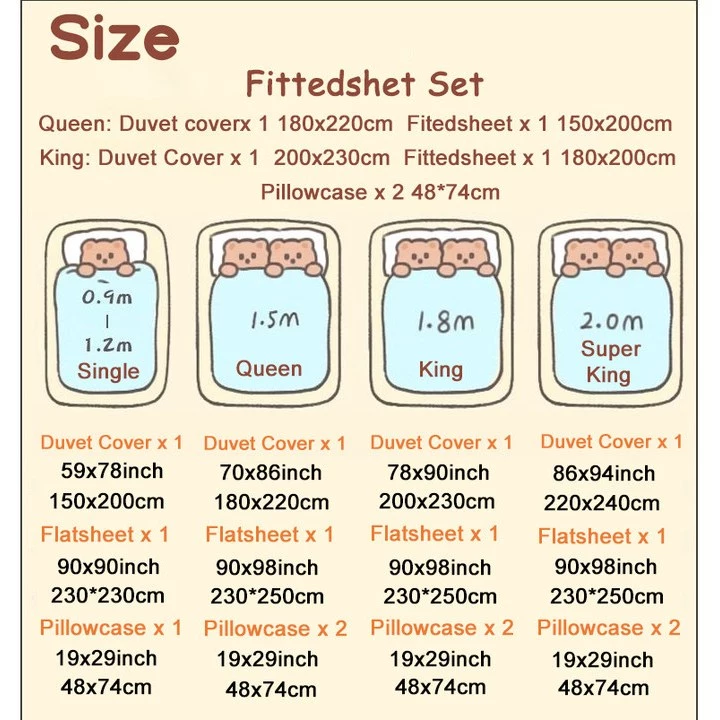 ชุดผ้าปูที่นอนผ้าฝ้าย 4 ชิ้น ขนาด 3 ฟุต / 3.5 ฟุต / 5 ฟุต / 6 ฟุต thumbnail 4