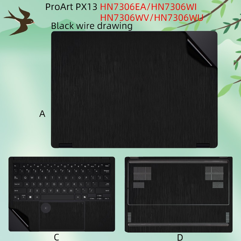 เหมาะสําหรับ 13.3 นิ้ว ASUS ProArt PX13 HN7306EA แล็ปท็อปป้องกันฟิล์ม HN7306WI HN7306WV HN7306WU คอม
