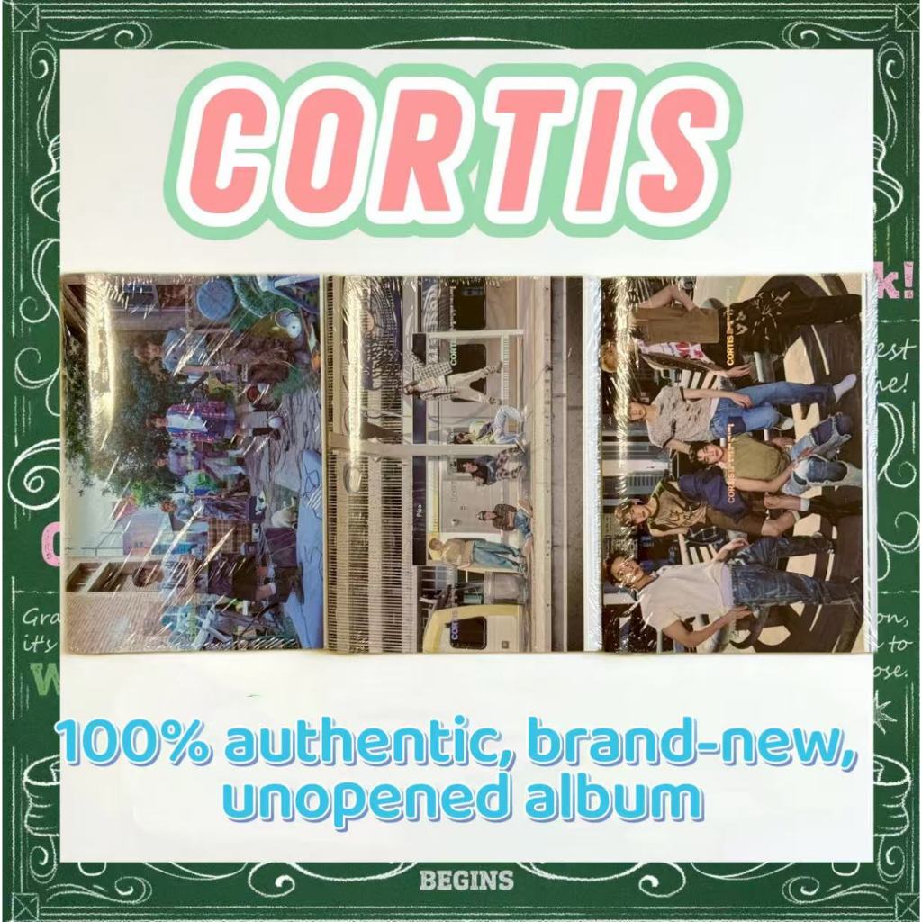 【พร้อมส่ง】cortis album อัลบั้ม CORTIS The 1st EP “COLOR OUTSIDE THE LINES” Album ของแท้ 100%