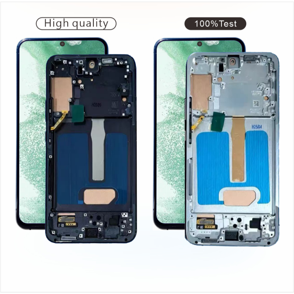 สําหรับ Samsung Galaxy S22 + 5G s22 Plus 5G จอแสดงผล LCD หน้าจอสัมผัสพร้อมการเปลี่ยนกรอบ
