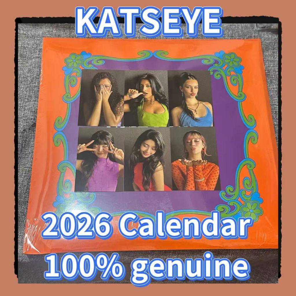ของแท้ 100% KATSEYE [KATSEYE GOES MOD & MAD] 2026 Seasons Greetings