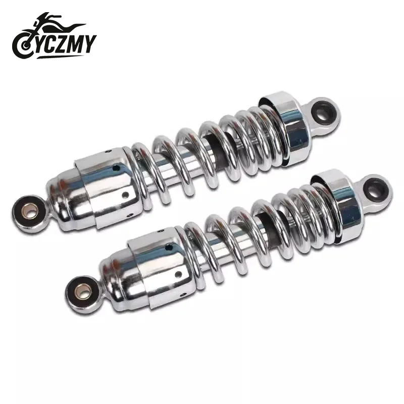 Universal 265 มม.โช้คอัพหลังระบบกันสะเทือนสําหรับ 250cc Retro รถจักรยานยนต์สกู๊ตเตอร์ ATV Dirt Bike