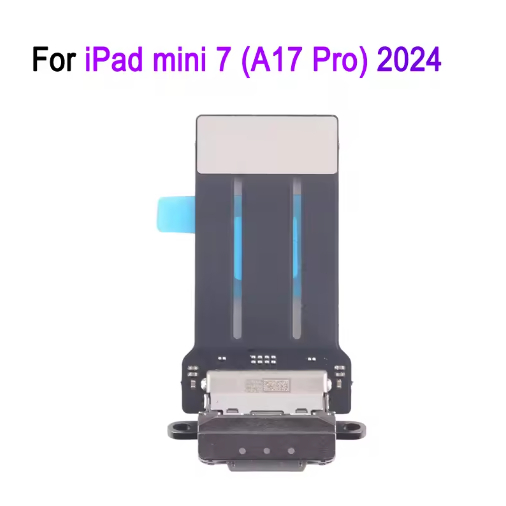 สายชาร์จพอร์ต Flex Cable สําหรับ iPad mini 7 (A17 Pro) 2024, A2993 A2995 A2996 Repair Replacement Pa