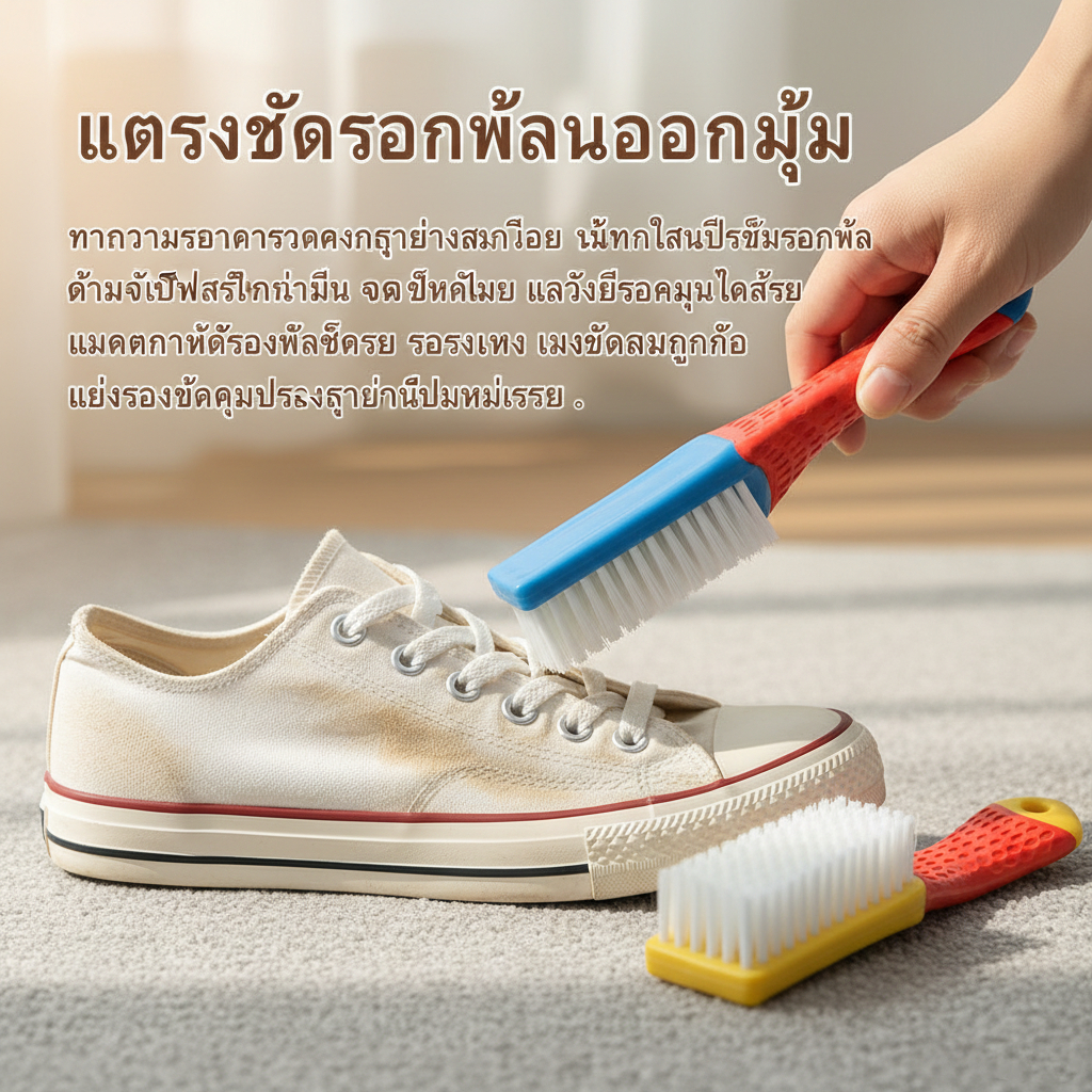 นาโนแปรงรองเท้าขนนุ่มในครัวเรือนอัพเกรดขนนุ่มไม่เจ็บแปรงรองเท้าด้านบนแปรงซักผ้า หลาย-พี