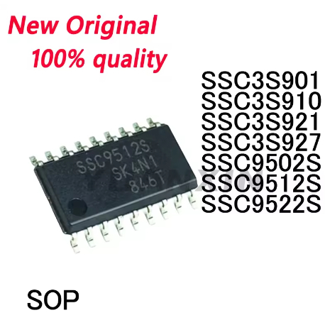 5PCS ใหม่ Original SSC3S901 SSC3S910 SSC3S927 SSC9502S SSC9512S SSC9522S SOP Liquid คริสตัลชิปในสต็อ
