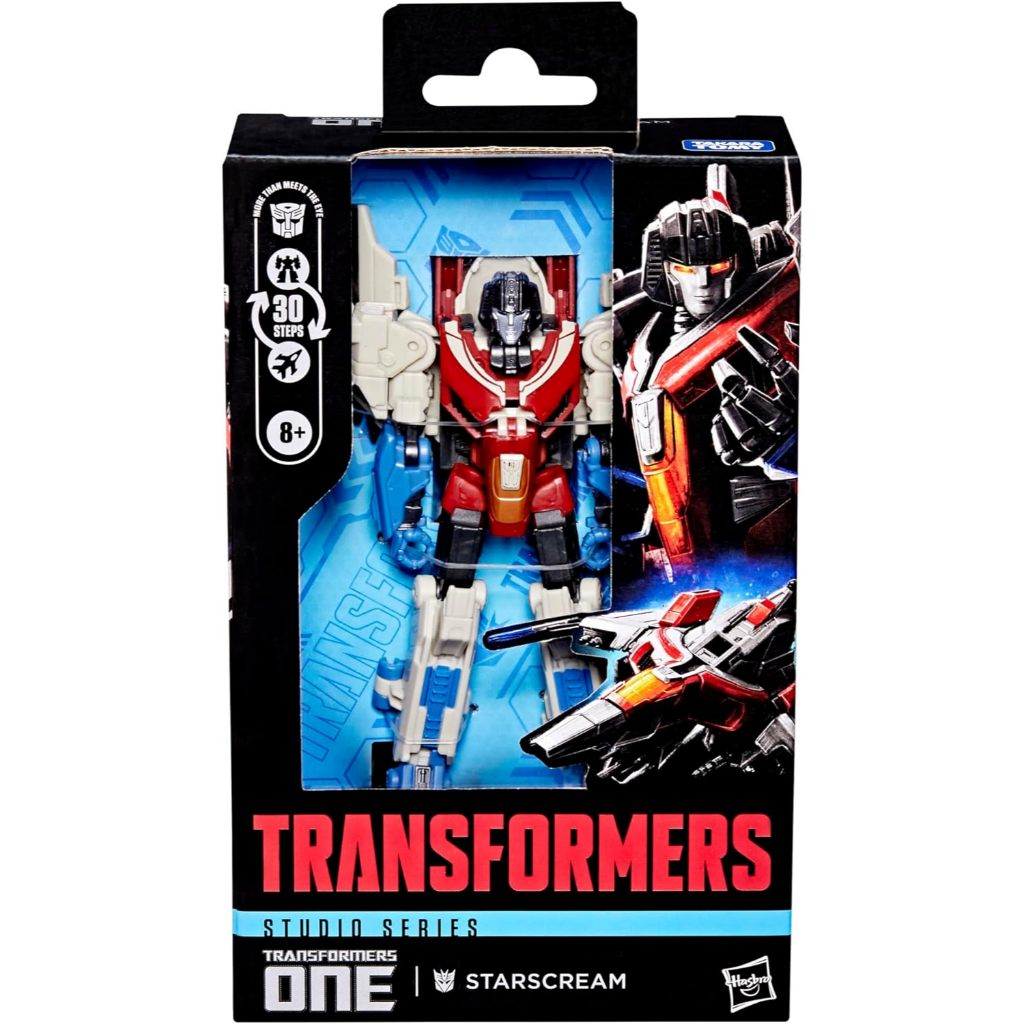 Transformers Studio Series Deluxe Class One Starscream แอ็คชั่นฟิกเกอร์แปลง 4.5 นิ้ว G0566
