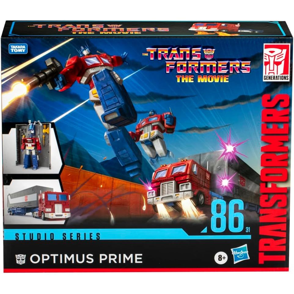 Transformers Toys Studio Series Commander Class The Movie 86-31 Optimus Prime Toy 7 นิ้ว Action Figu